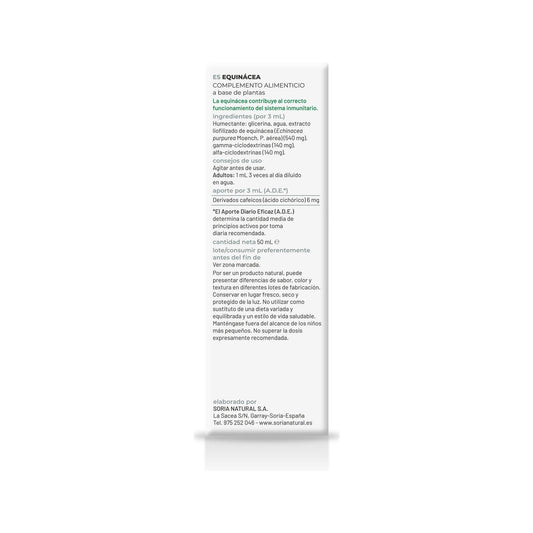 Soria Natural Equinácea Extracto 50ml