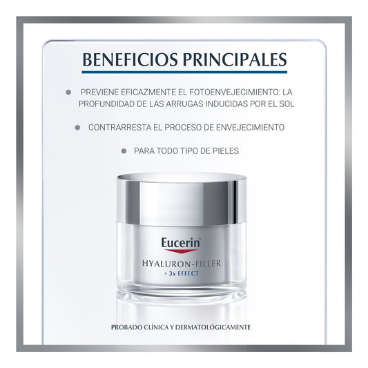 Eucerin Hyaluron-Filler Día 3X Effect SPF30 50ml
