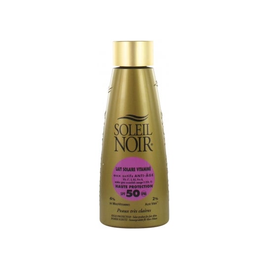 Soleil Noir Leche Solar Vitaminada SPF50 150ml