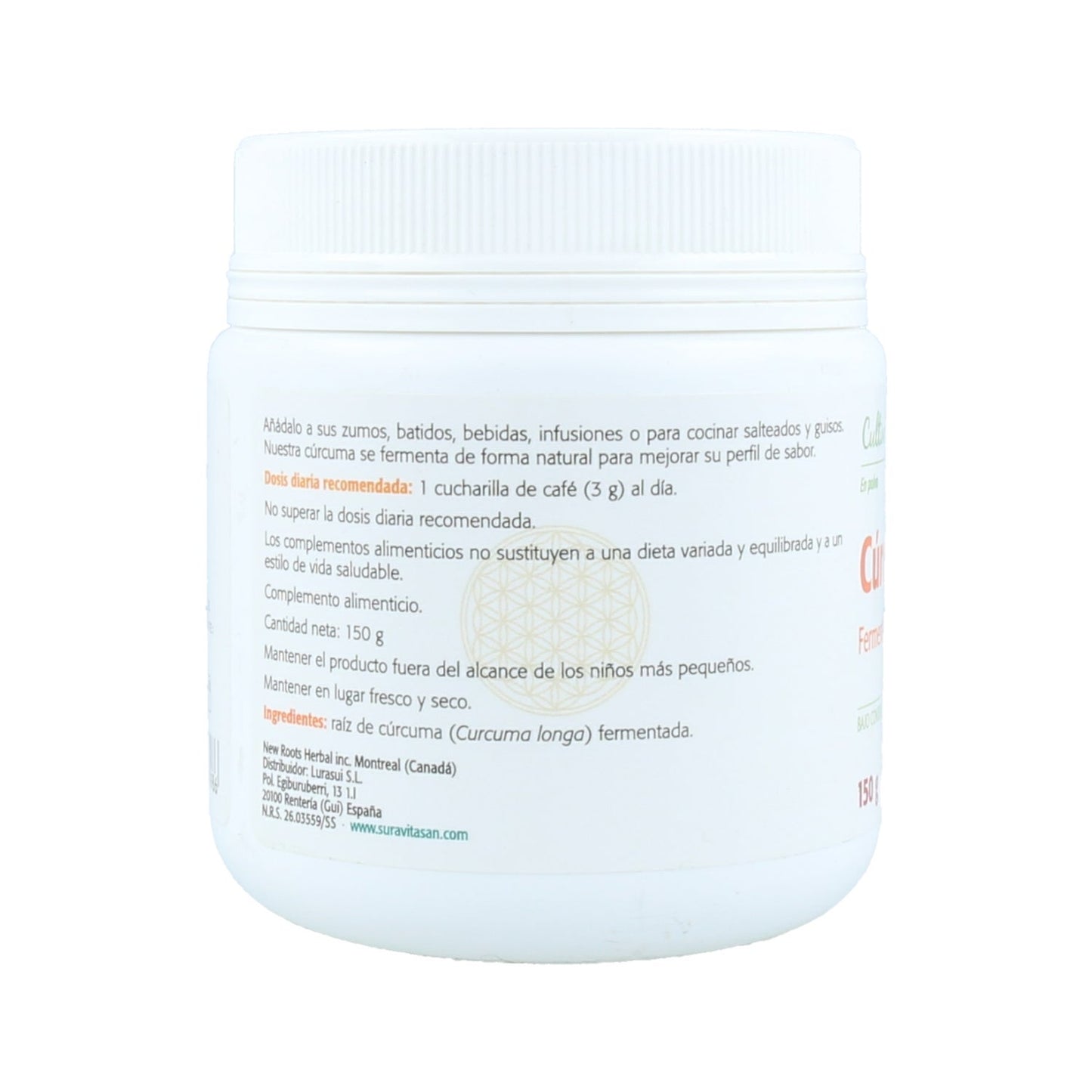 Sura Vitasan Cúrcuma Fermentada 150g