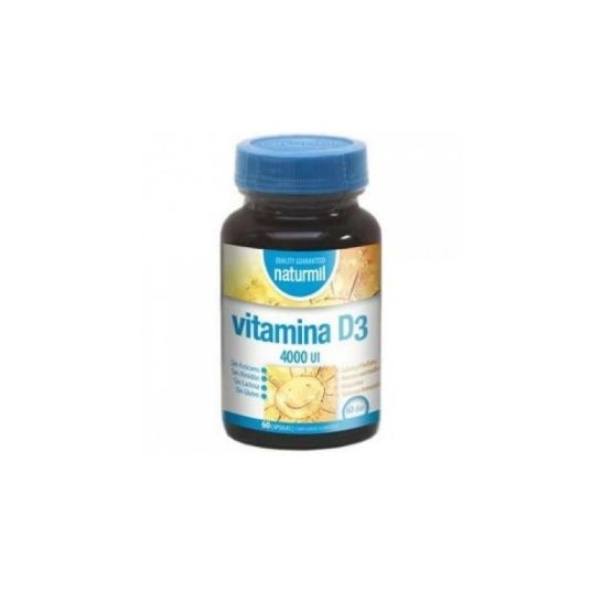 Naturmil Vitamina D3 4000ui 60 Capsulas