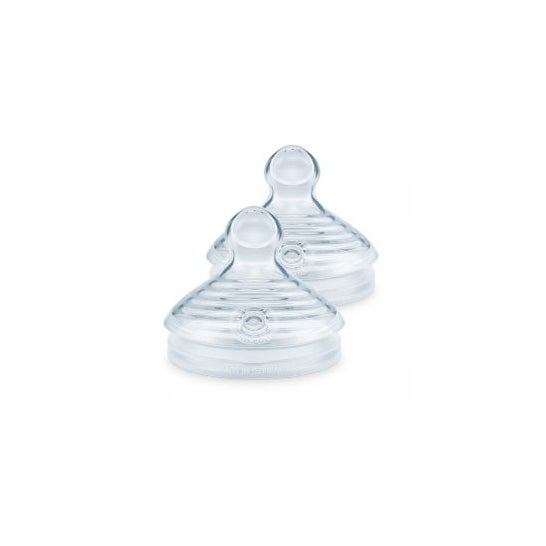 Nuk Tetina Nature Sense 6-18 S Silicona 2 Uds