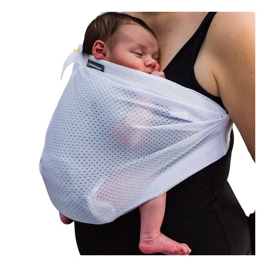 Minimonkey Bandolera Portabebé Blanca 1ud