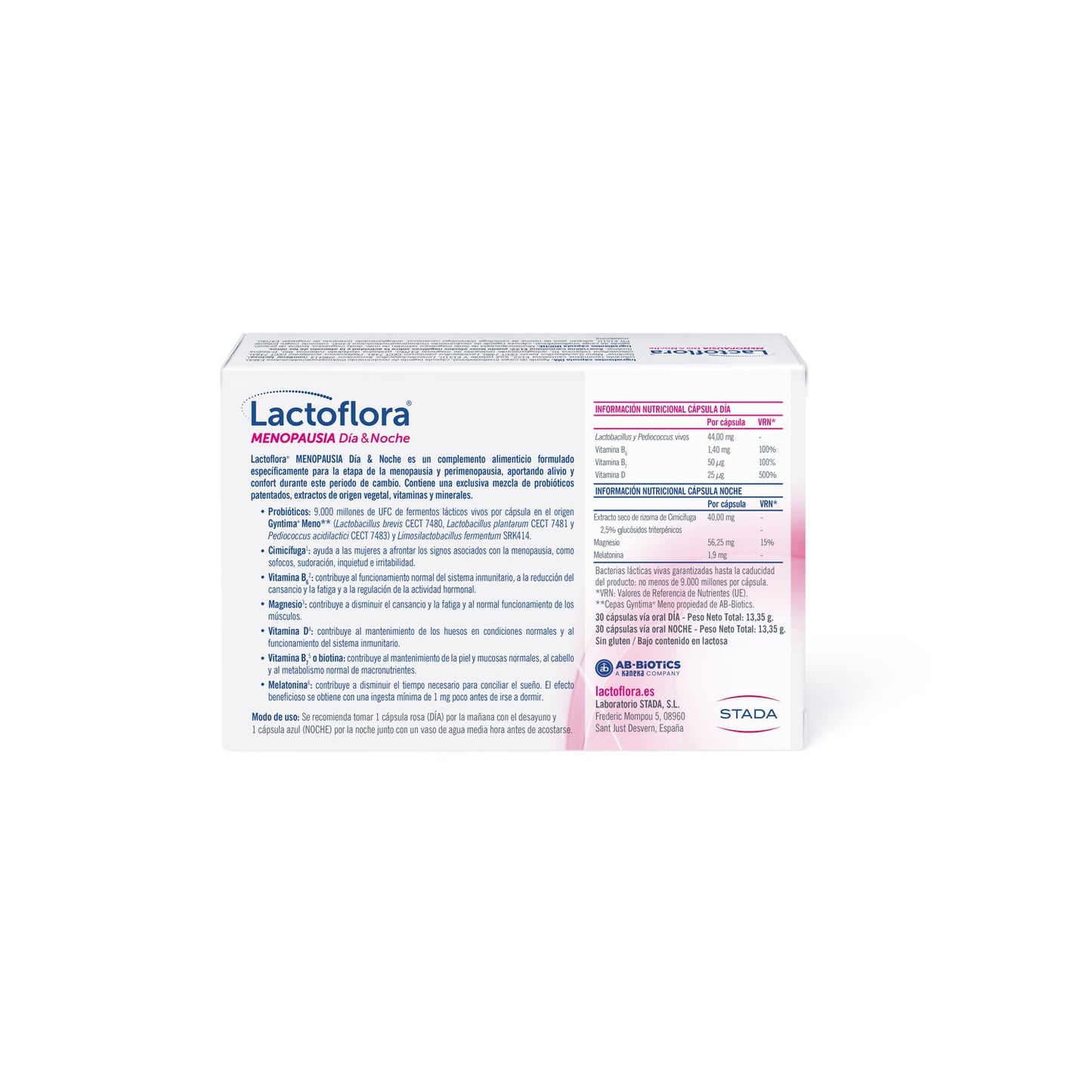 Lactoflora Menopausia Día & Noche 30+30 Cáps
