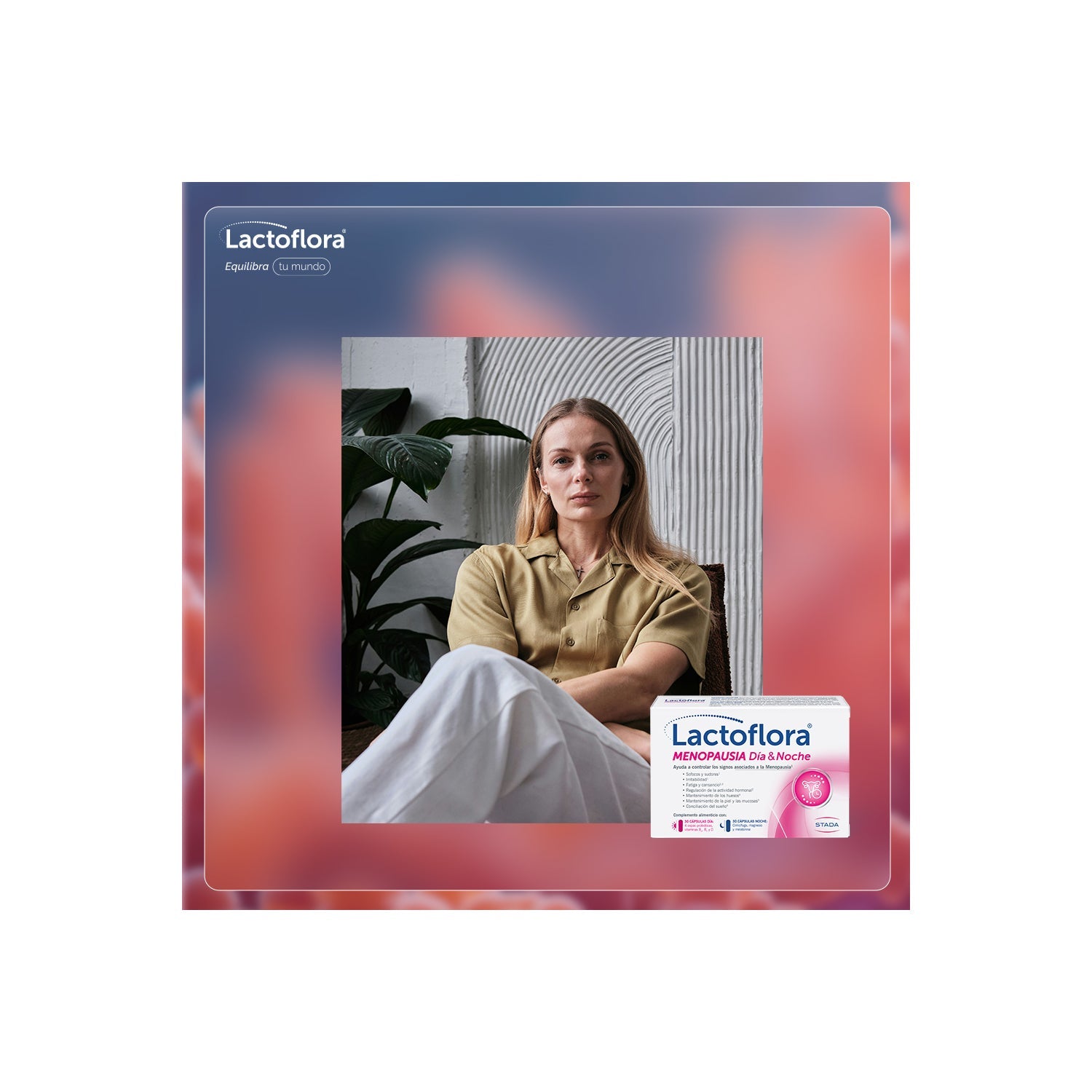 Lactoflora Menopausia Día & Noche 30+30 Cáps