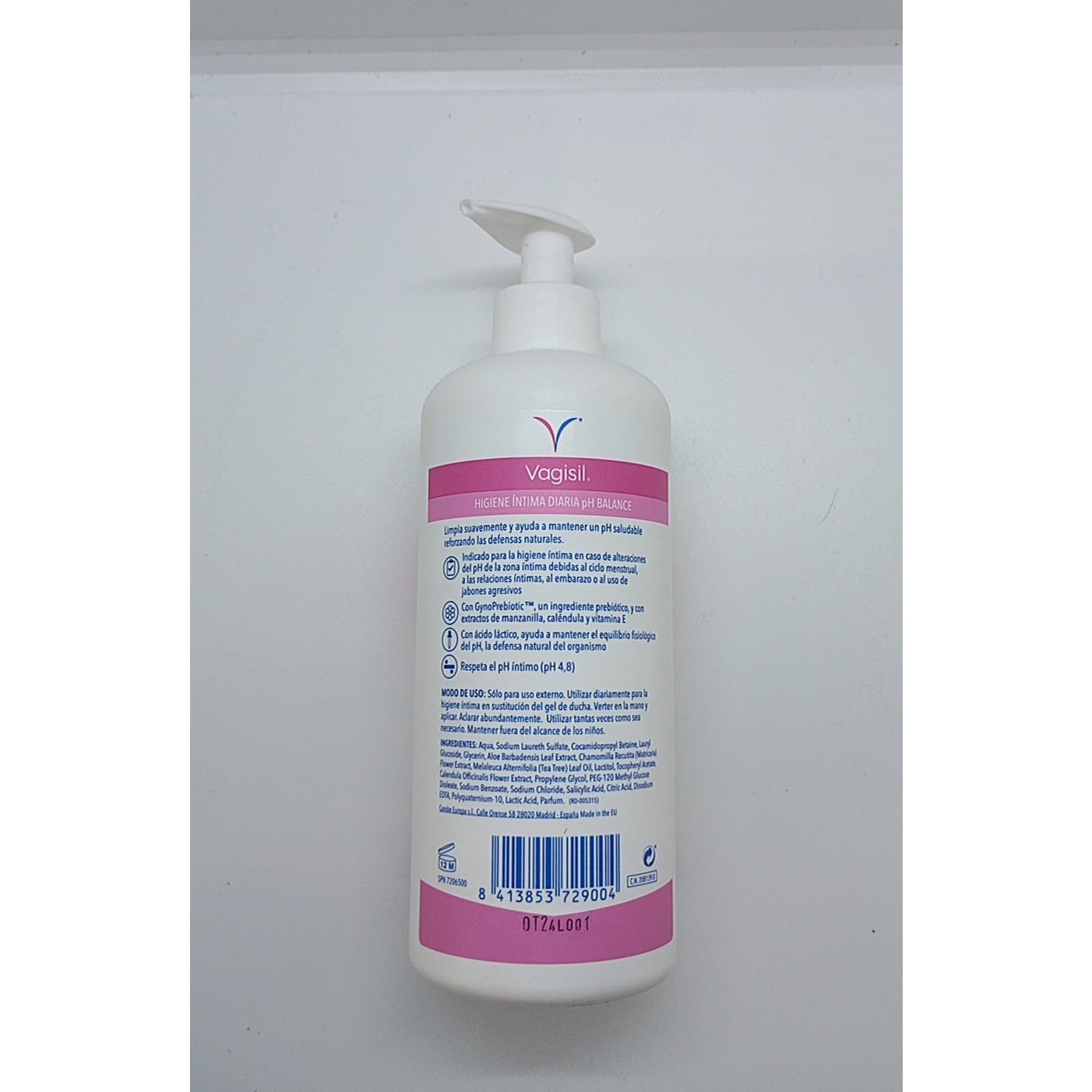 Vagisil Higiene Íntima Ph Balance 500ml