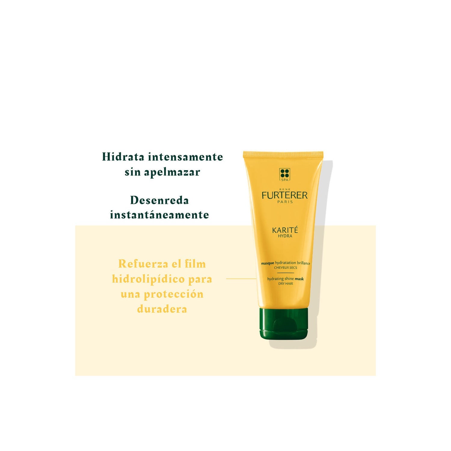 René Furterer Karité Hydra Mascarilla Hidratación Brillo 100ml