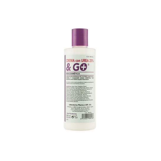 Laboratorios Pharma & Go Crema Urea 25% 250ml
