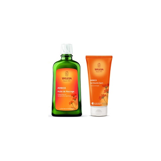 Weleda Pack Árnica Aceite de Masaje 200ml + Gel de Ducha 200ml