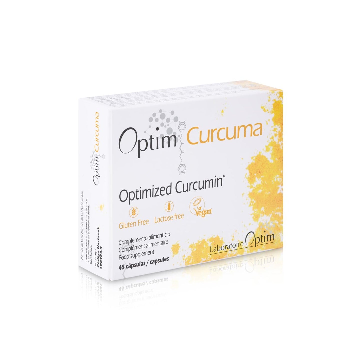 Optim Cúrcuma Cápsulas 45cáps