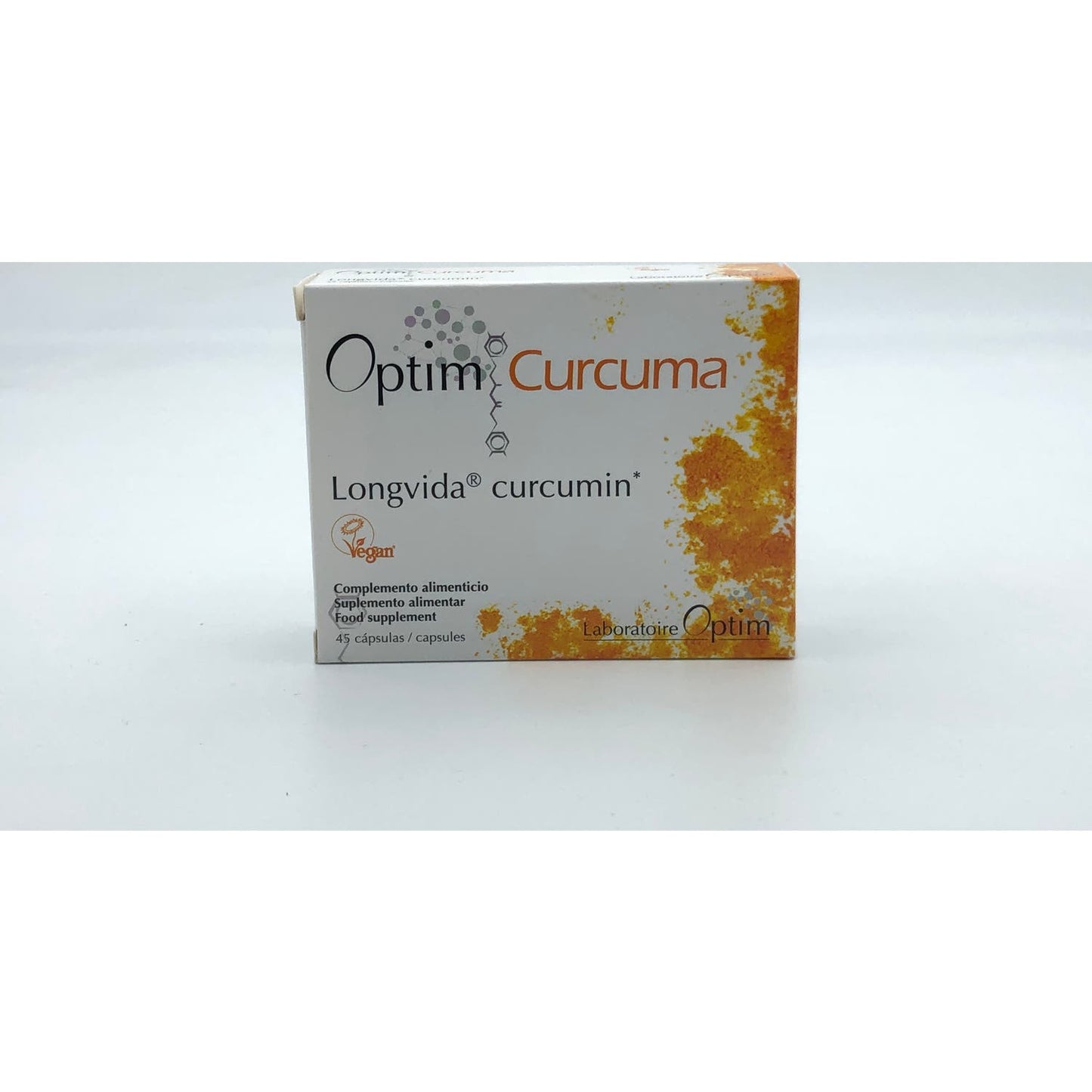 Optim Cúrcuma Cápsulas 45cáps