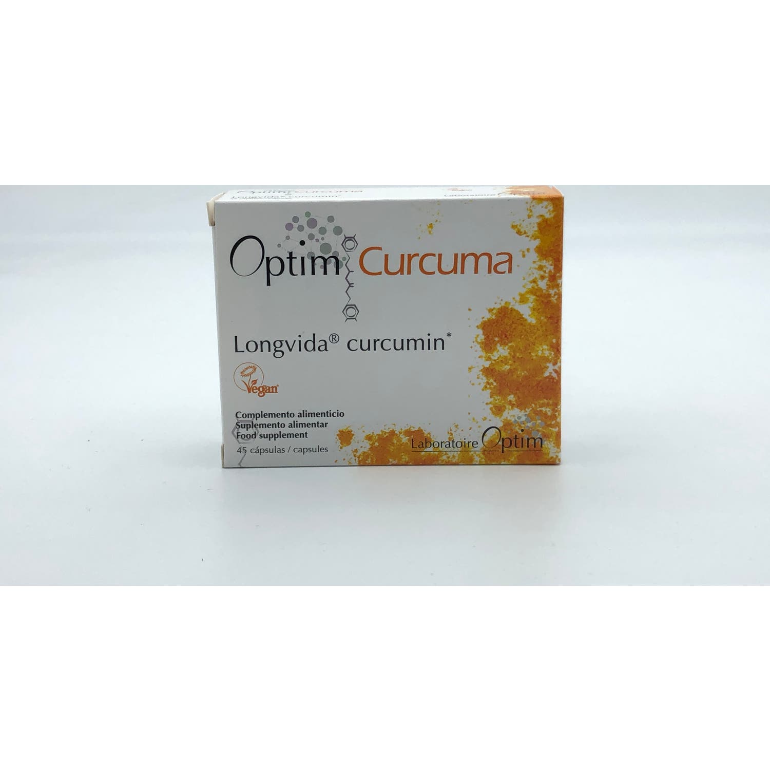 Optim Cúrcuma Cápsulas 45cáps
