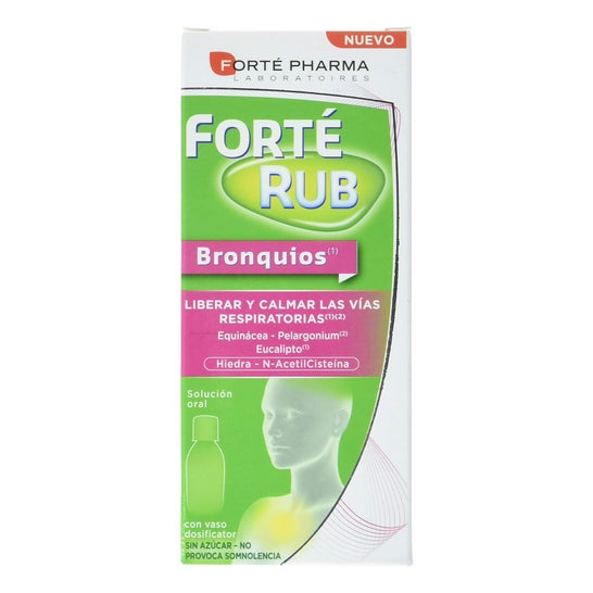 Forté Pharma Forté Rub Bronquios Jarabe 200ml