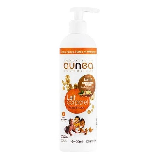 Aunea Leche Corporal para Cara y Cuerpo 400ml