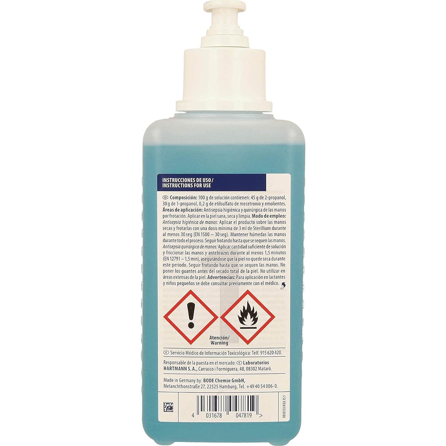 Sterillium Antiséptico de Manos 500ml
