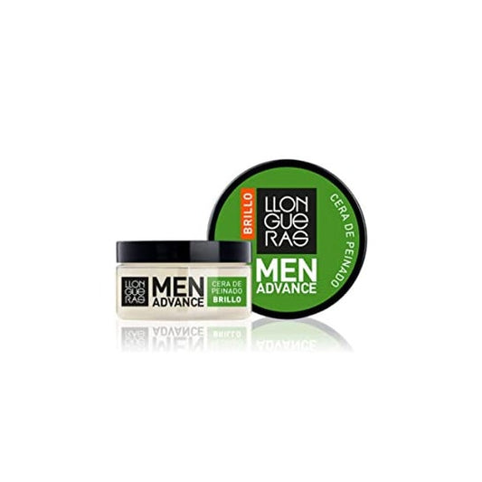 Llongueras Men Advance Brillo Cera de Peinado 85 ml