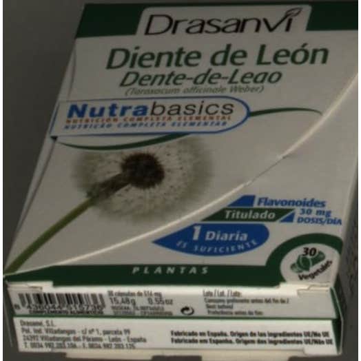 Drasanvi Diente de León, 30 Cápsulas