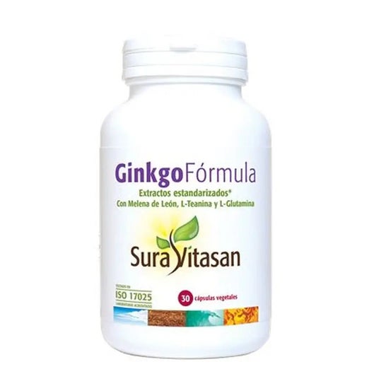 Sura Vitasan Ginkgo Fórmula 30caps