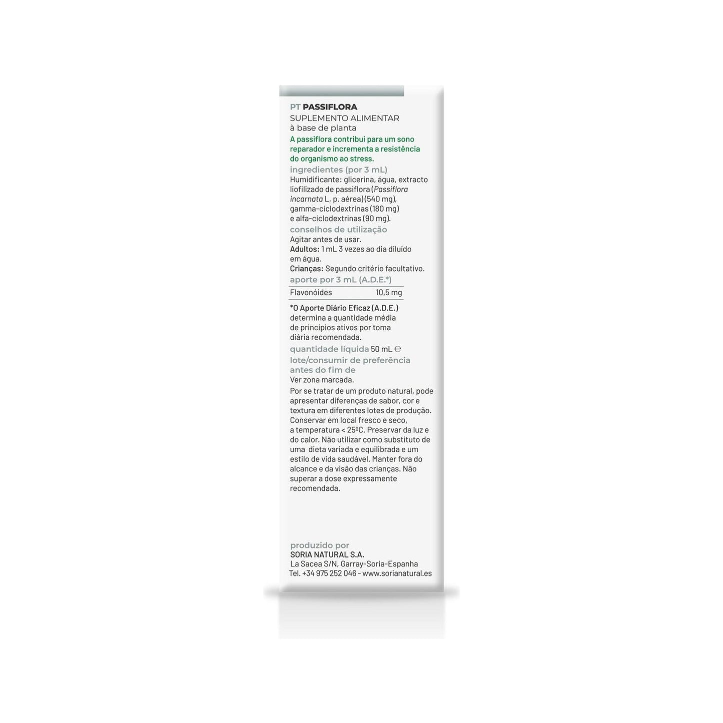 Soria Natural Pasiflora Extracto 50ml