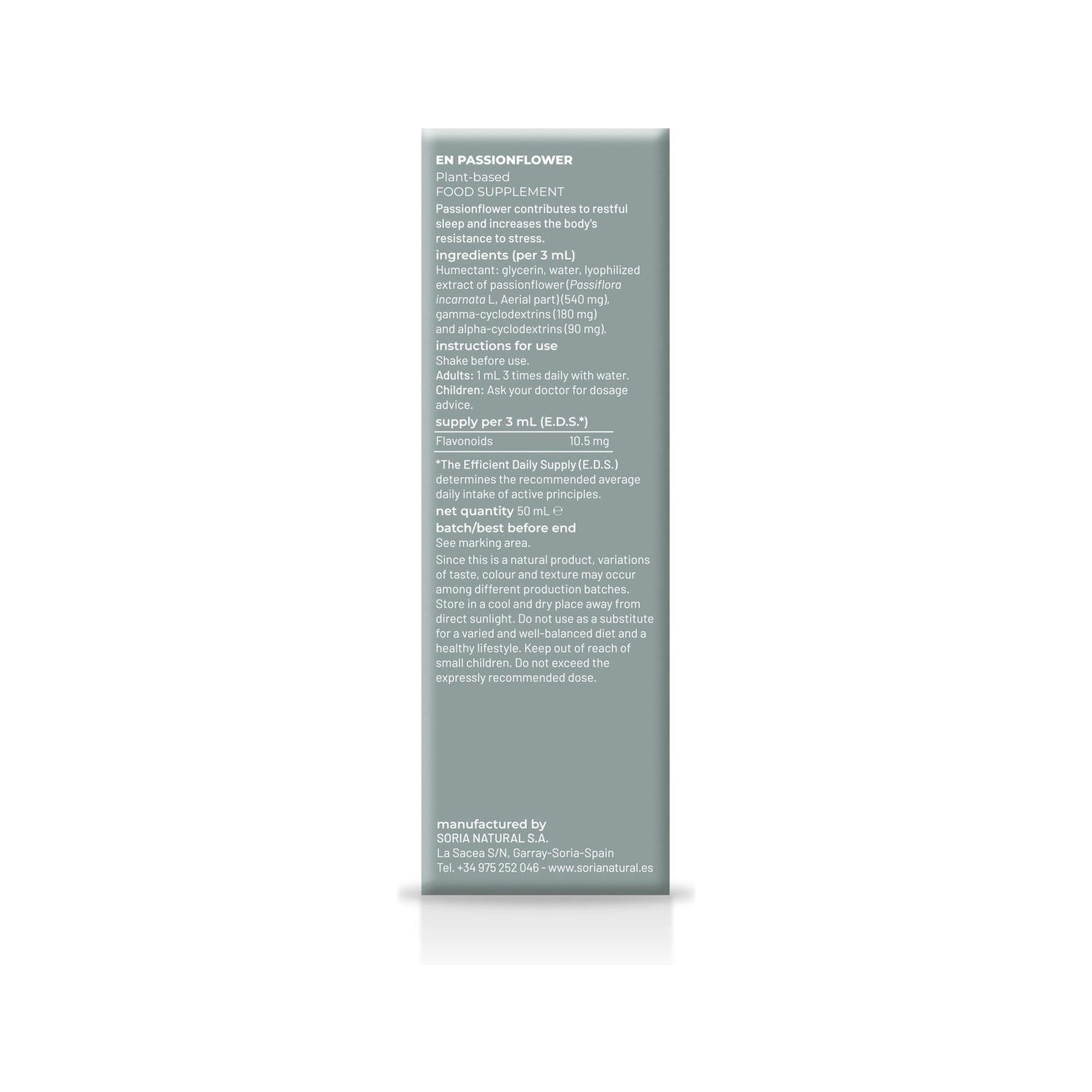Soria Natural Pasiflora Extracto 50ml