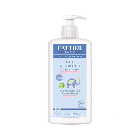 Cattier leche limpiadora bebé BIO 500ml