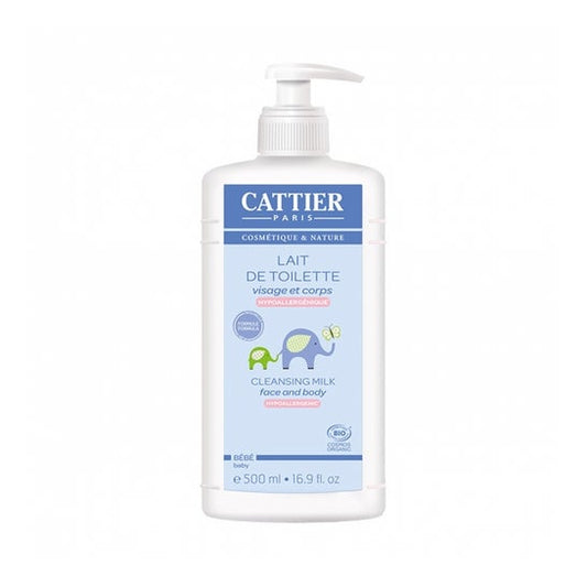 Cattier leche limpiadora bebé BIO 500ml