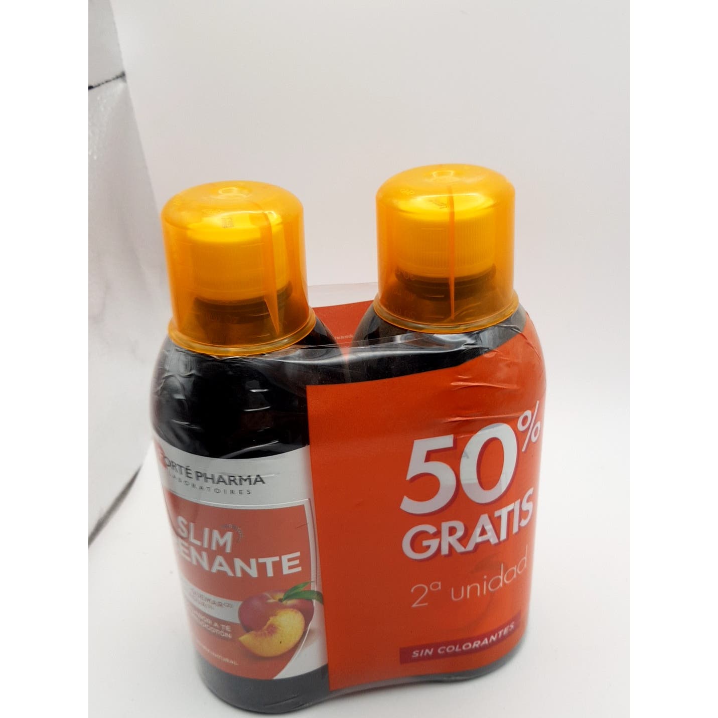 Forté Pharma Turboslim Drenante Melocotón 2x500ml