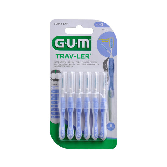 GUM Trav-Ler Cepillo Interdental 0.6mm 6uds