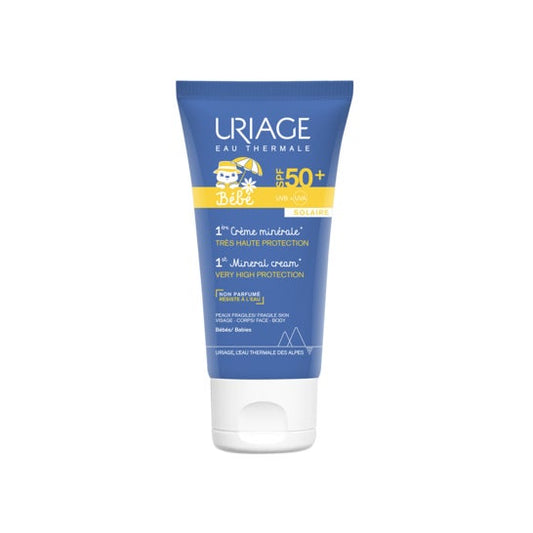 Uriage Bebé 1era crema mineral SPF50+ 50ml