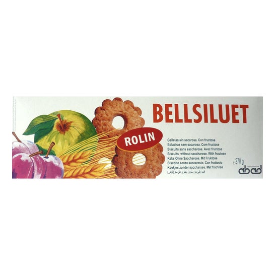 Abad Bellsiluet Galletas Rolin sin Azúcar 270g