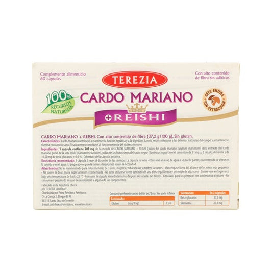 Terezia Cardo Mariano + Reishi 60caps
