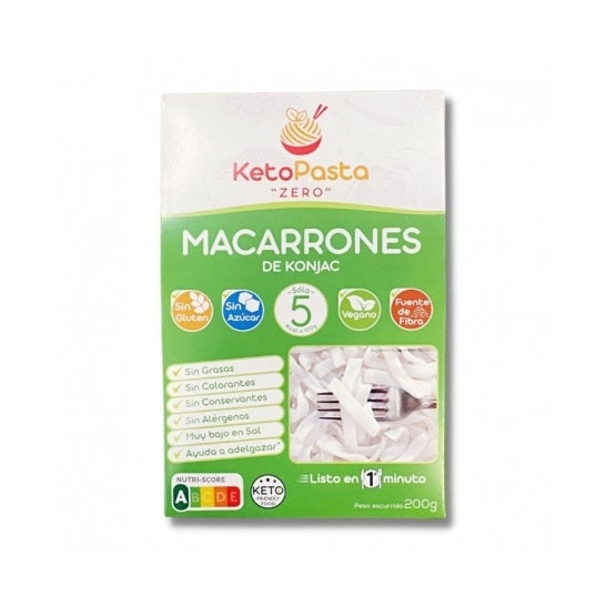 Keto Pasta Macarrones Konjac 200g