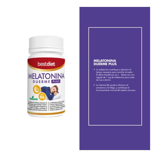 Bestdiet Melatonina Duerme Plus 30caps