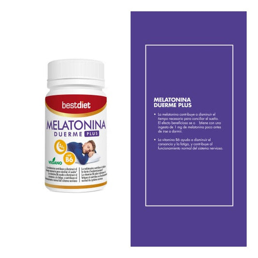 Bestdiet Melatonina Duerme Plus 30caps