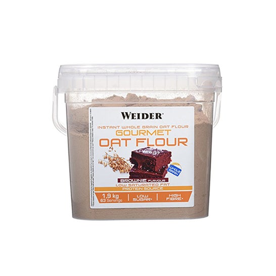 Weider Gourmet Harina de Avena Brownie 1,9kg
