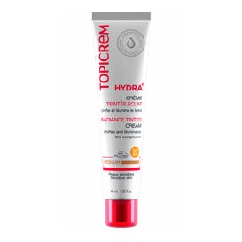 Topicrem HYDRA+ Crema Tintada Color Medio SPF50 40ml