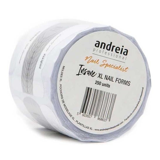 Andreia Professional Insane Xl Formas de Uñas 250 uds