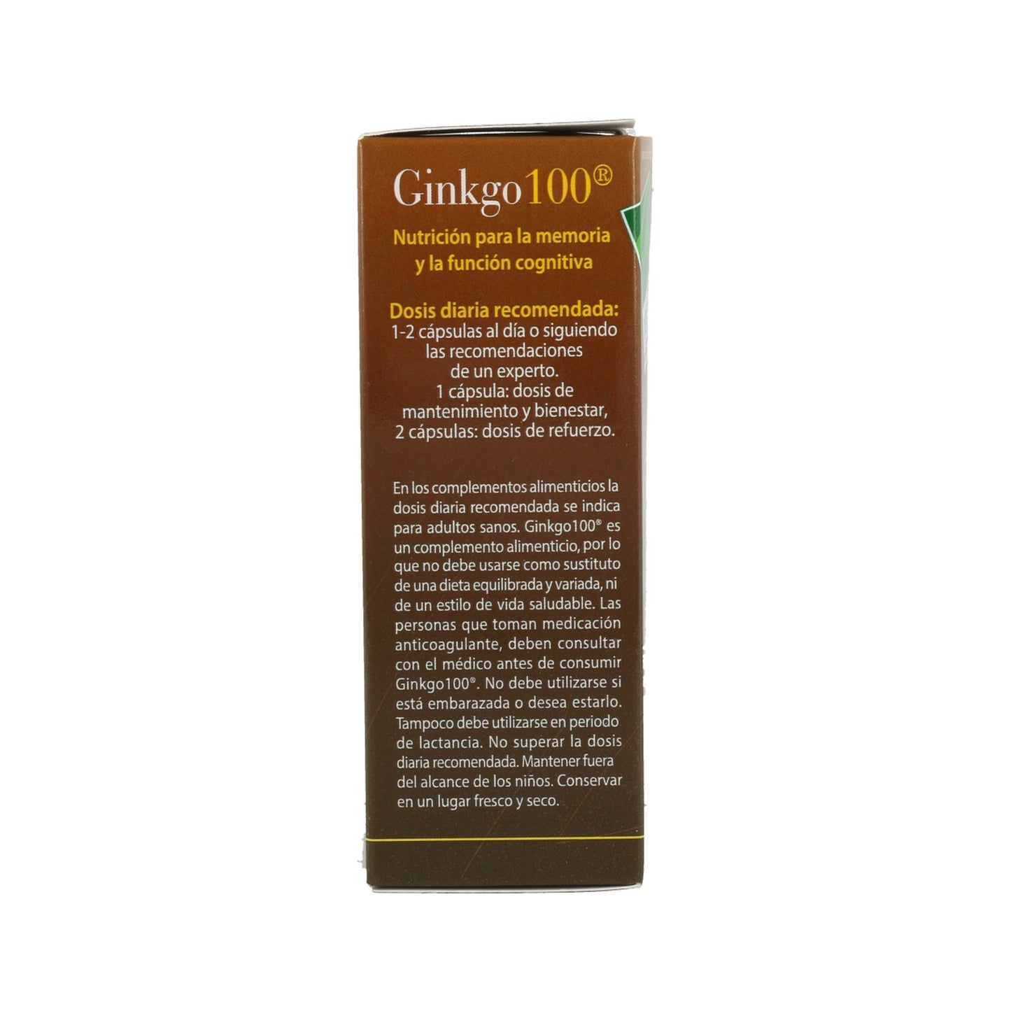 100% Natural Ginkgo 60cáps