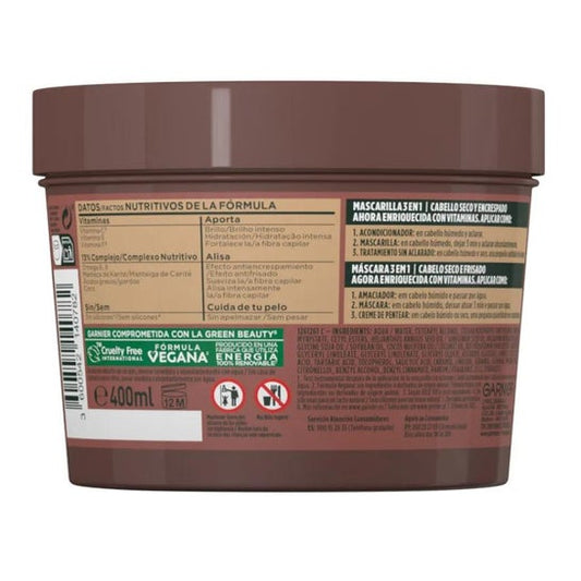 Garnier Fructis Hair Food Coco Mascarilla Alisadora 400 ml