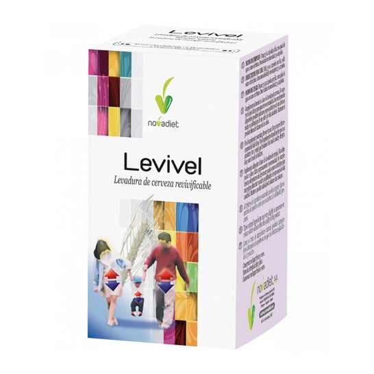 Novadiet Levivel Levedura de Cerveja Revolvable 90caps