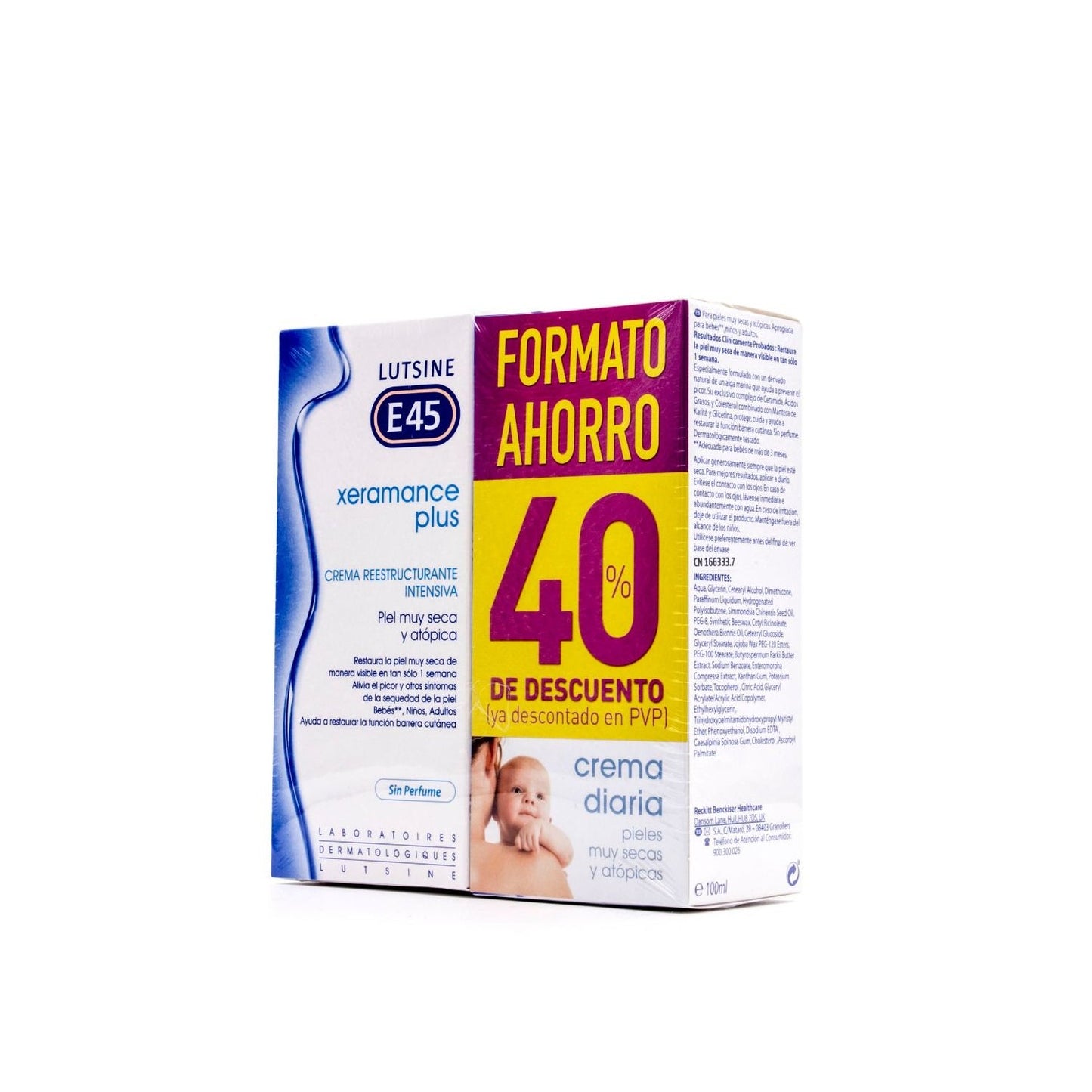 Lutsine Xeramance emulsión reestructurante 2X100ml