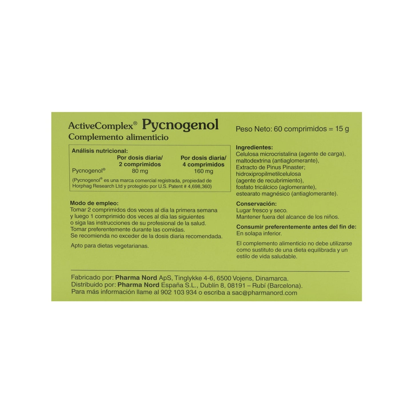 ActiveComplex® Pycnogenol 60comp