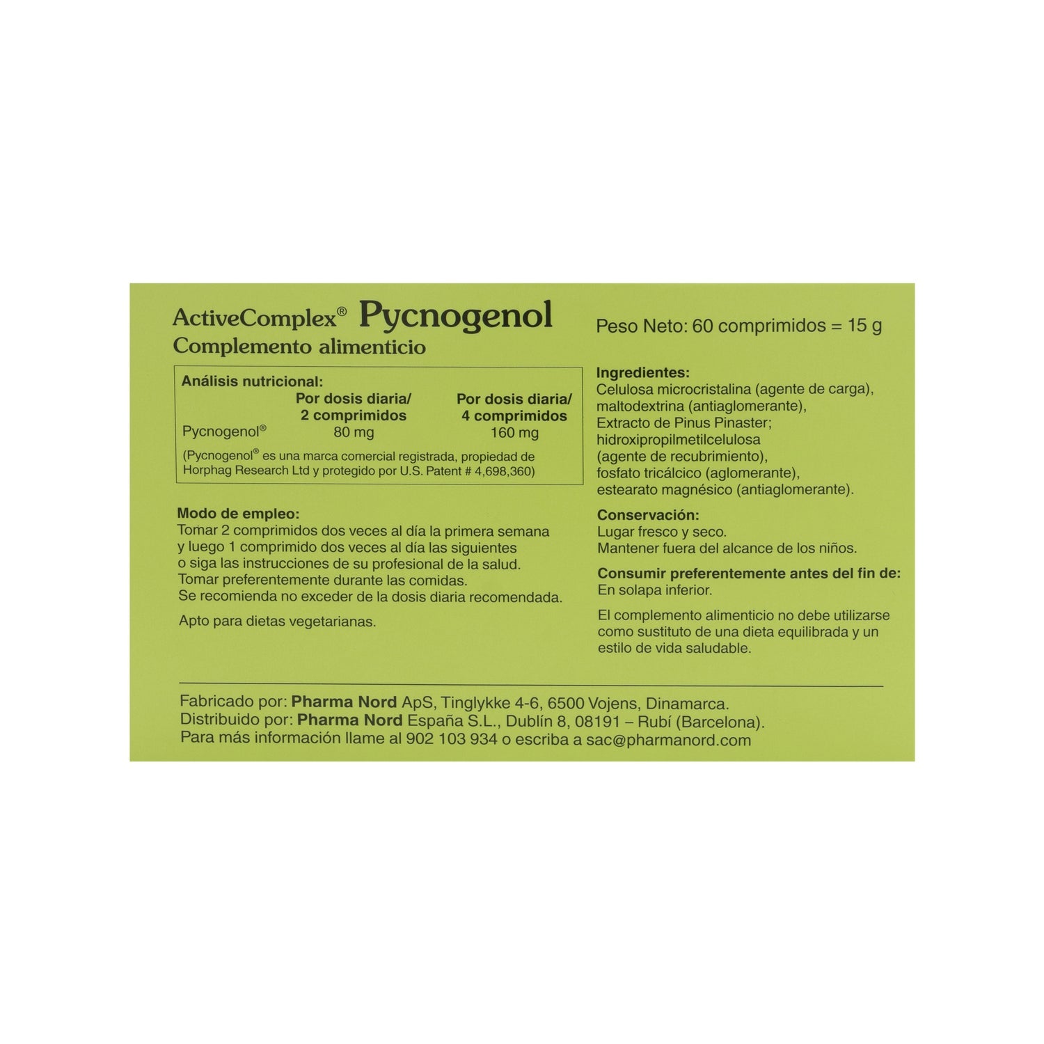 ActiveComplex® Pycnogenol 60comp