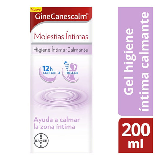 GineCanescalm Gel Higiene Íntima Calmante 200ml