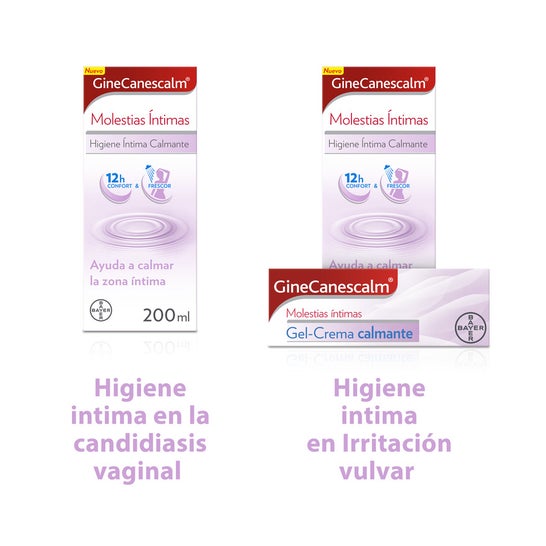 GineCanescalm Gel Higiene Íntima Calmante 200 ml