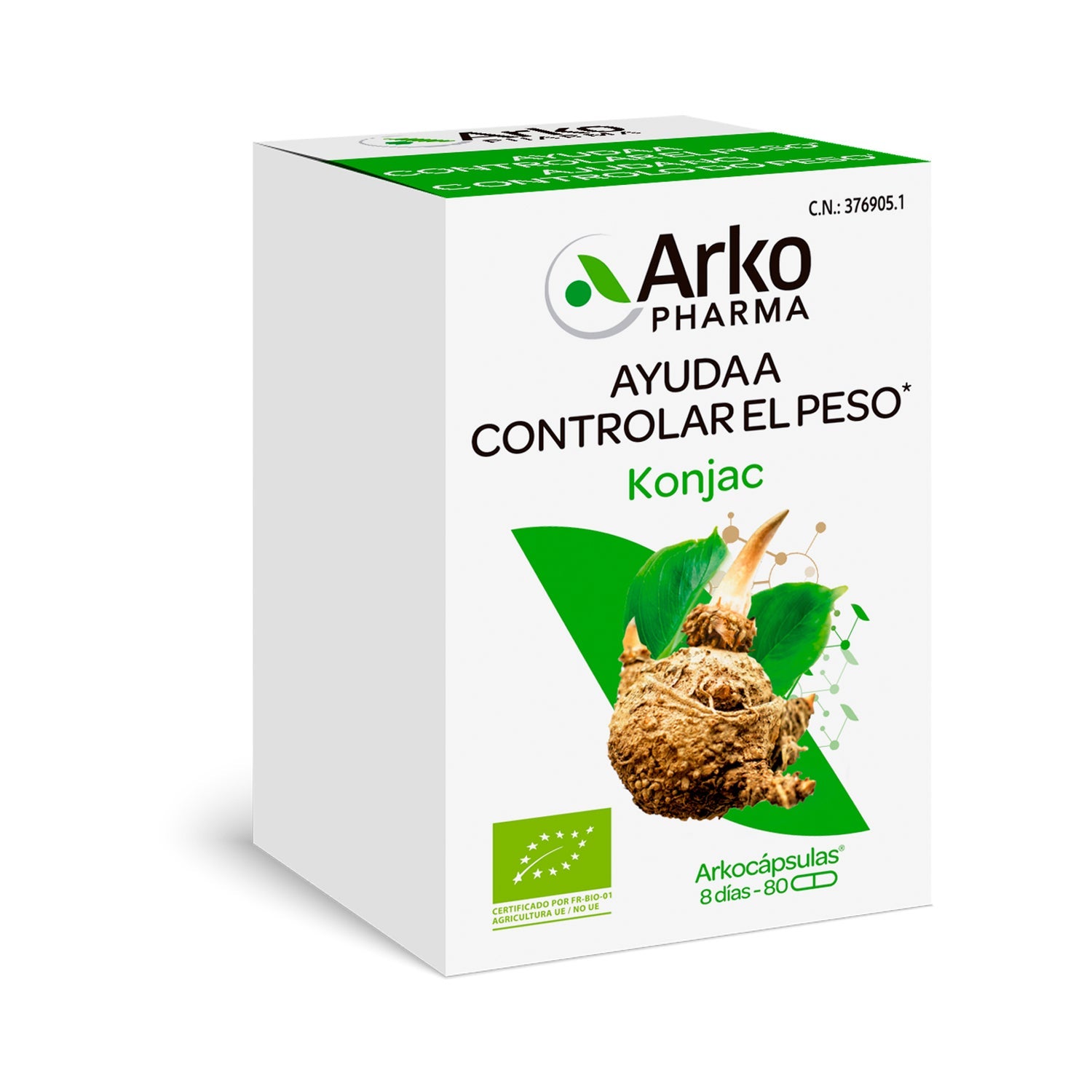 Arkopharma Arkocápsulas Konjac BIO 80caps