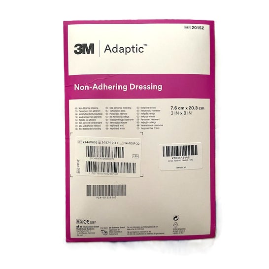 Adaptic Apósito No Adherente Estéril 7,6x20,3cm 10uds