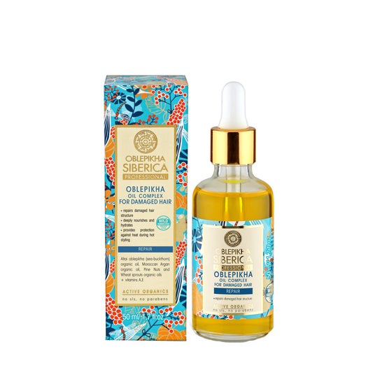 Natura Siberica Oblepikha Oil Complex Cheveux Abîmés 50 ml