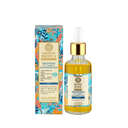 Natura Siberica Oblepikha Oil Complex Cheveux Abîmés 50 ml