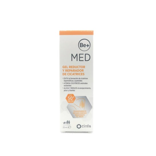 Be+ Gel Reductor y Reparador de Cicatrices 20ml